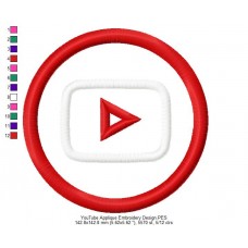YouTube Applique Embroidery Design